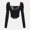 Bea Corset Cardigan