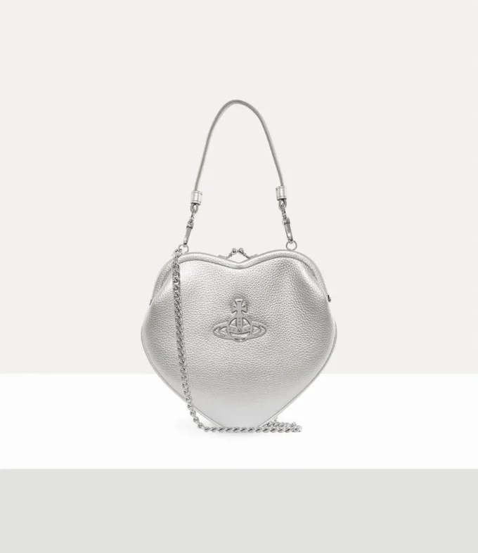 Belle Heart Frame Purse