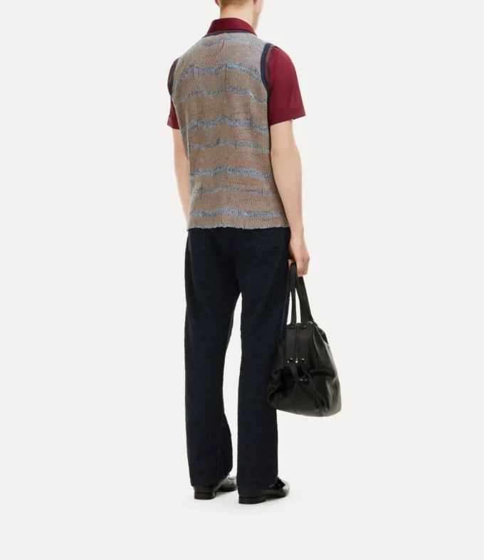 Broken Fair Isle Vest Broken Fair Isle Vest