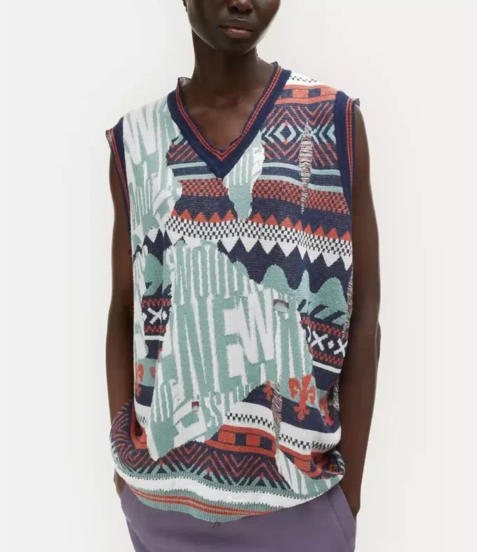 Broken Fair Isle Vest Broken Fair Isle Vest