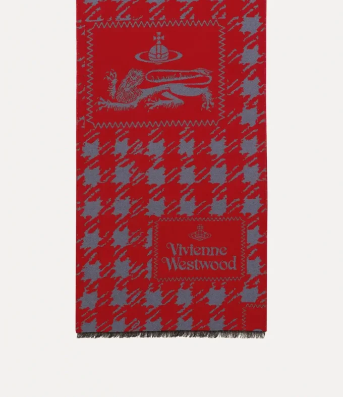 Dogtooth Badge Scarf Dogtooth Badge Scarf