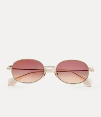 Hardware Orb Oval Sunglasses