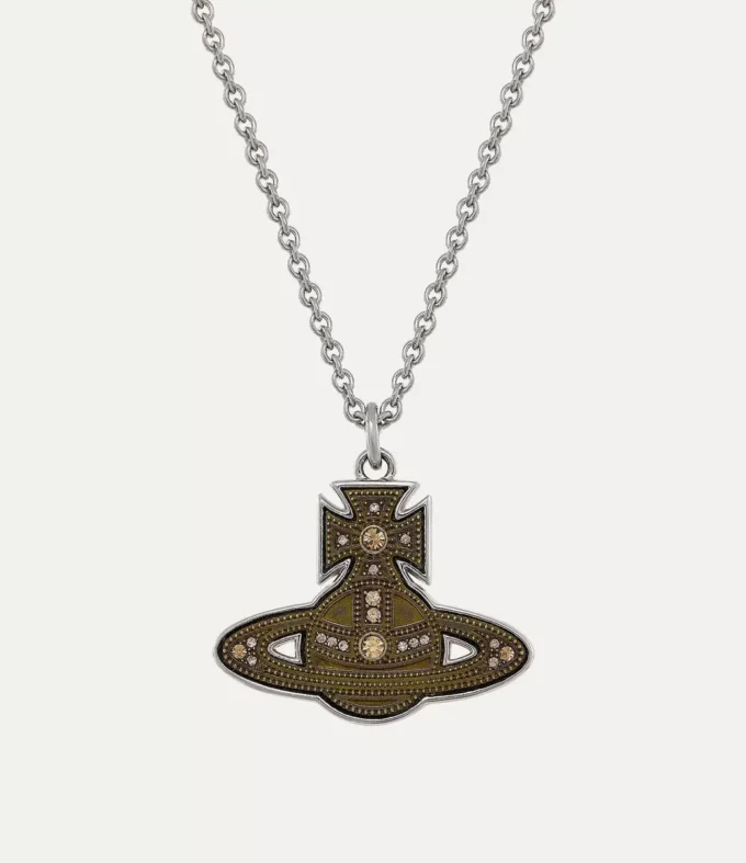 Man. Laszlo Orb Pendant Necklace