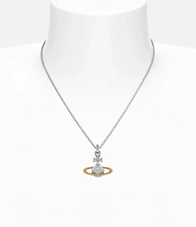 Mayfair Bas Relief Pendant Necklace