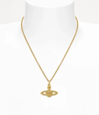 Mini Bas Relief Pendant Necklace