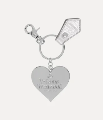 Mirror Heart Orb Keyring