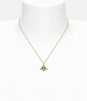 New Diamante Heart Pendant Necklace