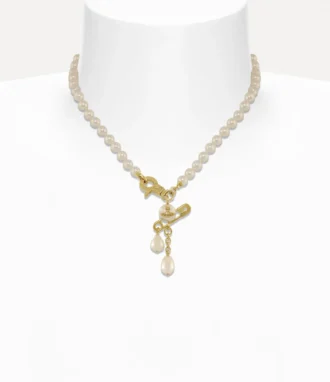 Small Claude Pearl Necklace