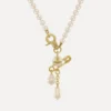 Small Claude Pearl Necklace Small Claude Pearl Necklace
