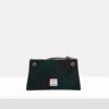Small Flat Zip Clutch