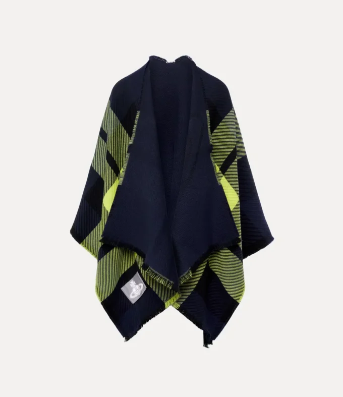 Tartan Poncho Tartan Poncho