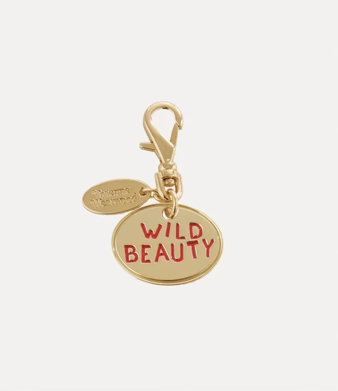 Wild Beauty Dog Charm Keyring Wild Beauty Dog Charm Keyring